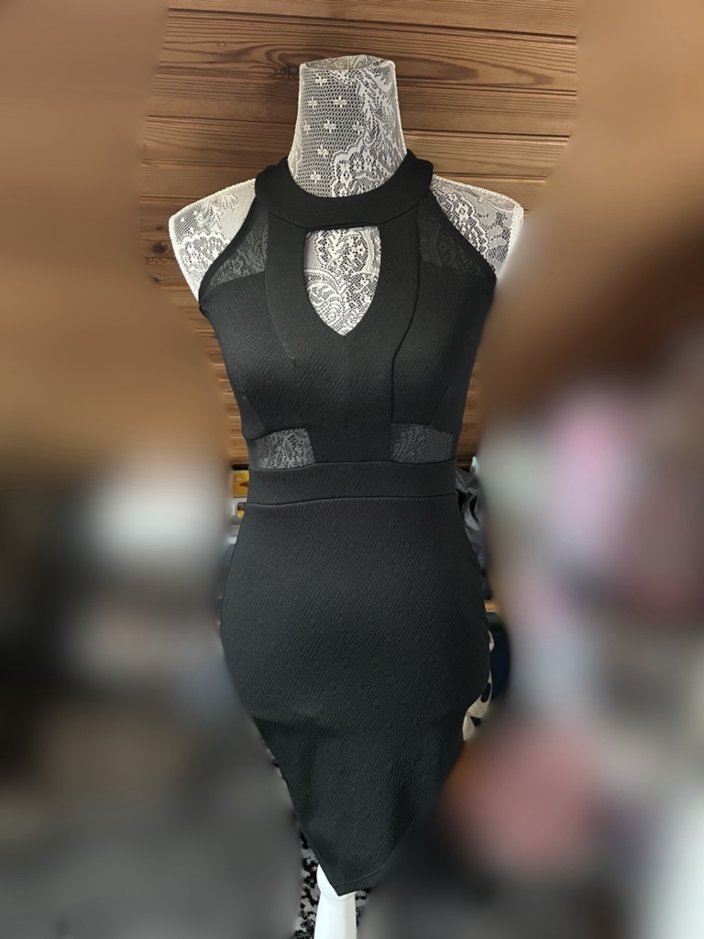 Black Bodycon Dress XS